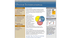 Desktop Screenshot of oysterinternational.com